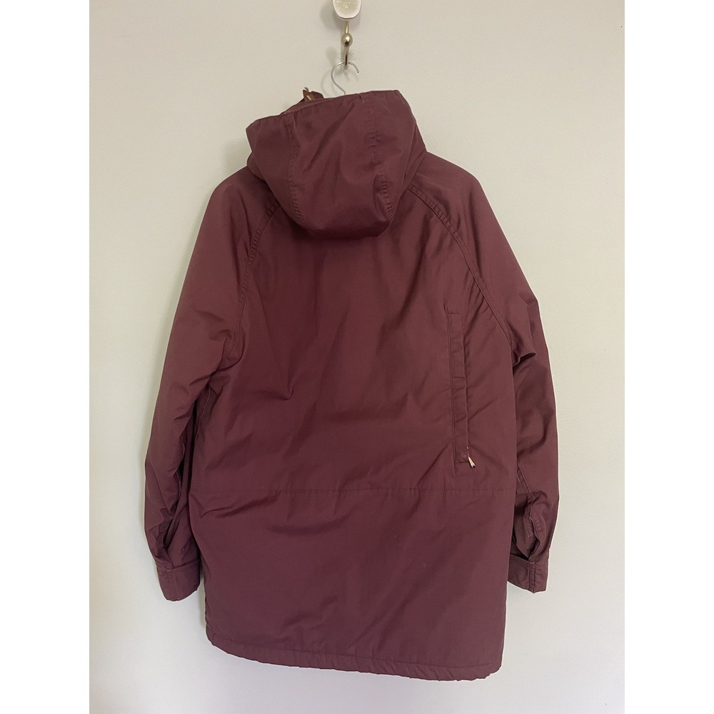 Vintage Woolrich Canvas Mountain‎ Parka/Canvas Coat. Wine Color. Size Medium. - Picture 5 of 16